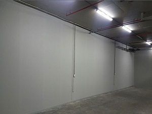 factory drywalling